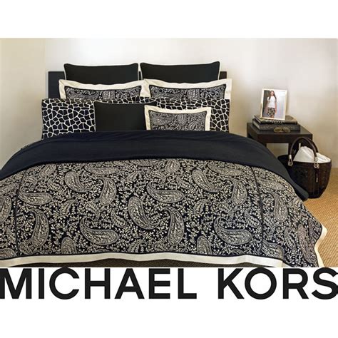 michael kors queen comforter set|Michael Kors Bedding, Paros Comforter Sets .